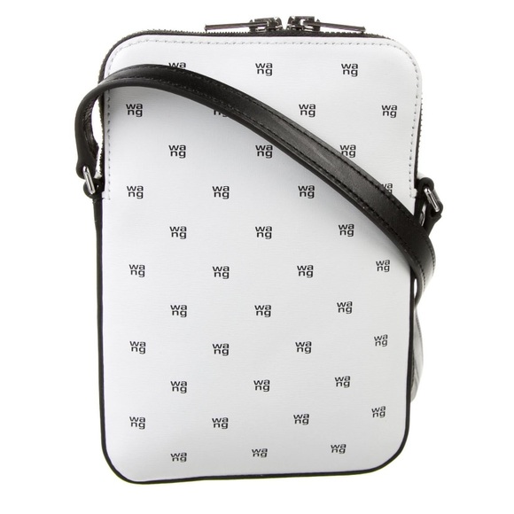 Leather Monogram Shoulder Bag - Picture 4 of 6